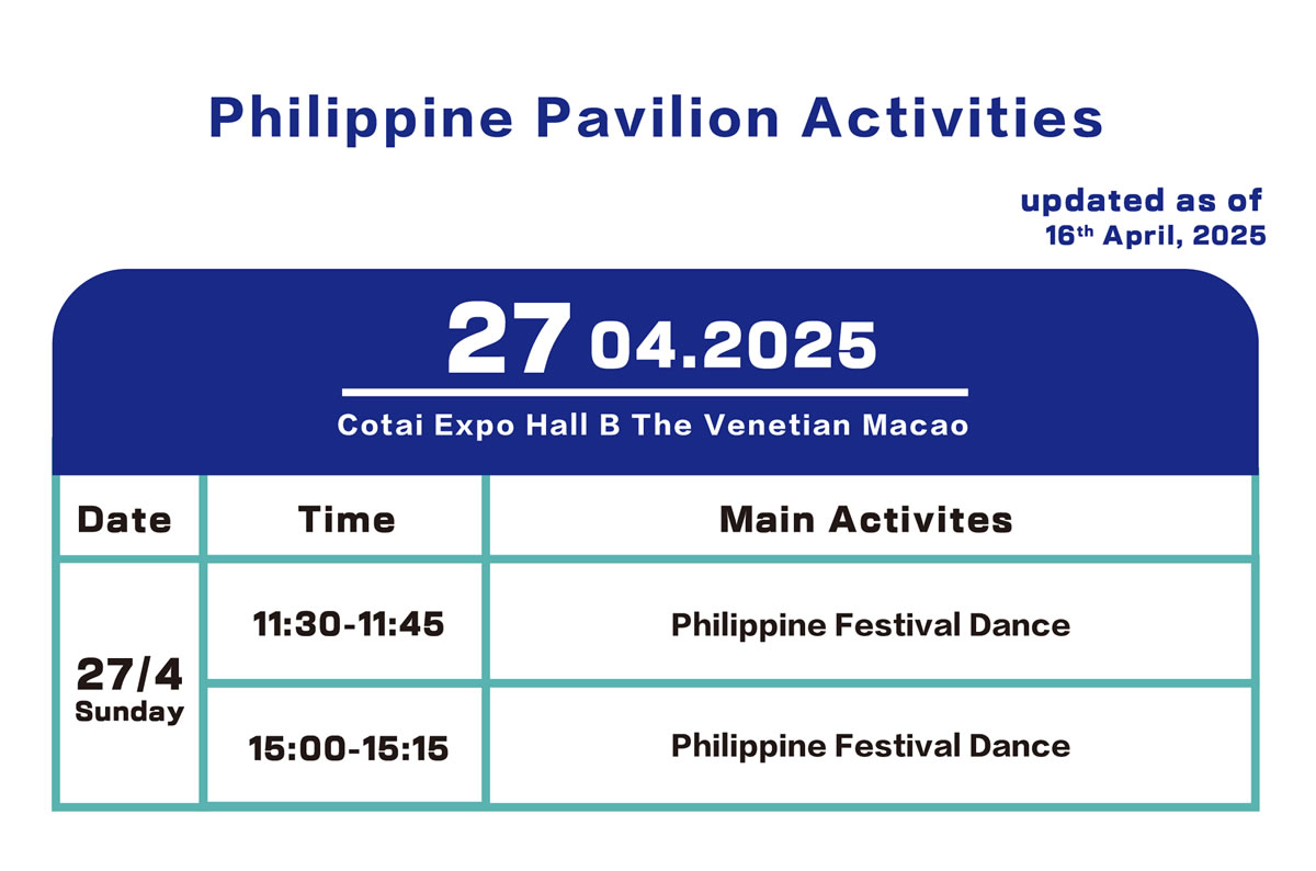 PhilippinePavilionActivities